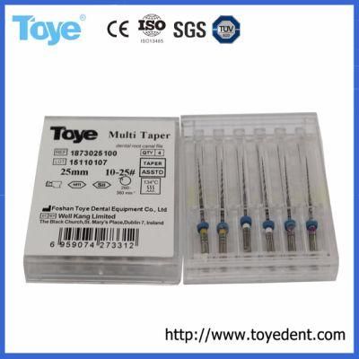 Wholesale Price Dental Endodontic Material Root Canal File Niti Multi Taper