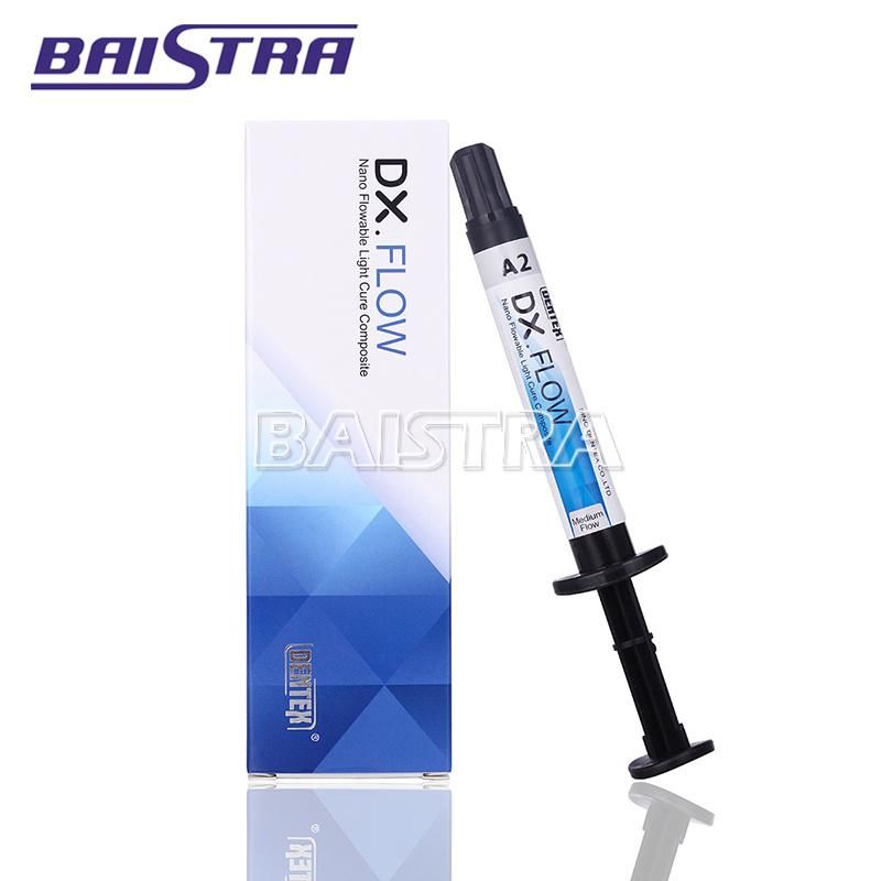 High Strength Dental Flowable Light Cure Composite A1 A2 A3