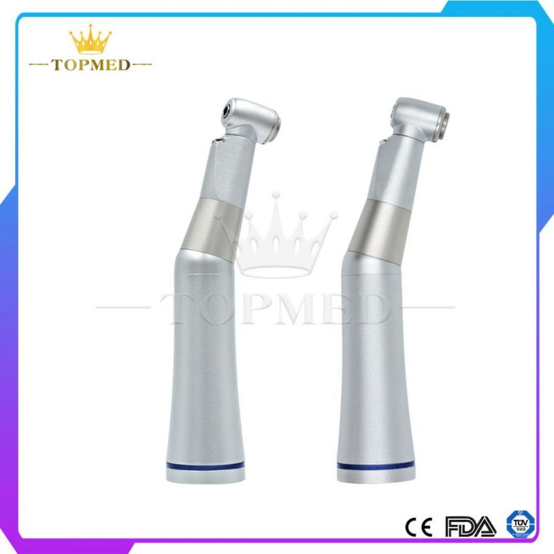 Dental LED E-Generator Low Speed Handpiece Contra Angle Inner Spray