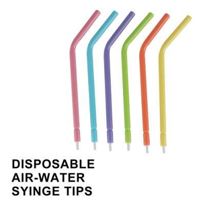 Colorful Disposable Dental Syringe Air Water Nozzles Tips