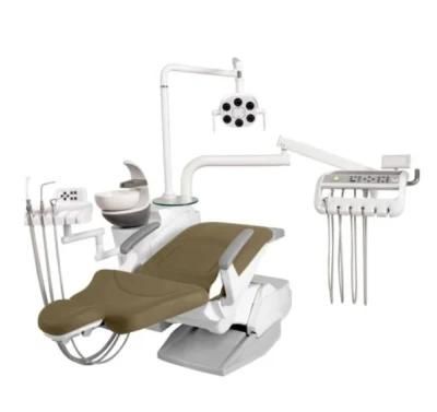 New Perfect Dental Chair with Leather Dentist Stool