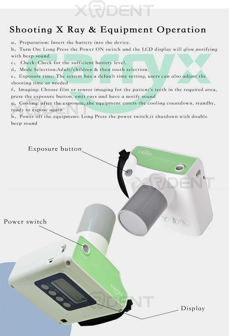 Factory Supply Portable Dental X Ray Unit Dental Equipment