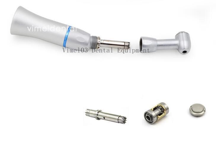 Dental Low Speed Contra Angle Push Button Turbine Handpiece