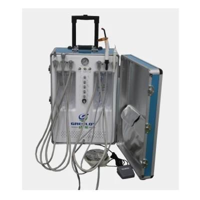 Portable Dental Unit with Air Compressor Dental Integrated Turbine Dental Instrument