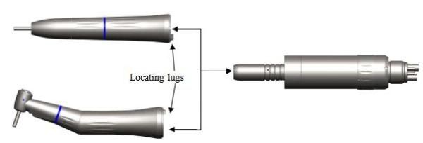 Internal Irrigation Low Speed Contra Angle Dental Handpiece