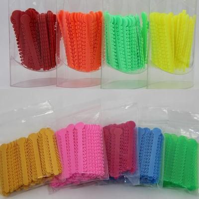 Dental Orthodontic Super Elastic Ligature Ties Rubber Bands for Braces