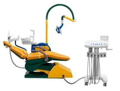 Dental Unit with LED Sensor Lamp and Touch Control System