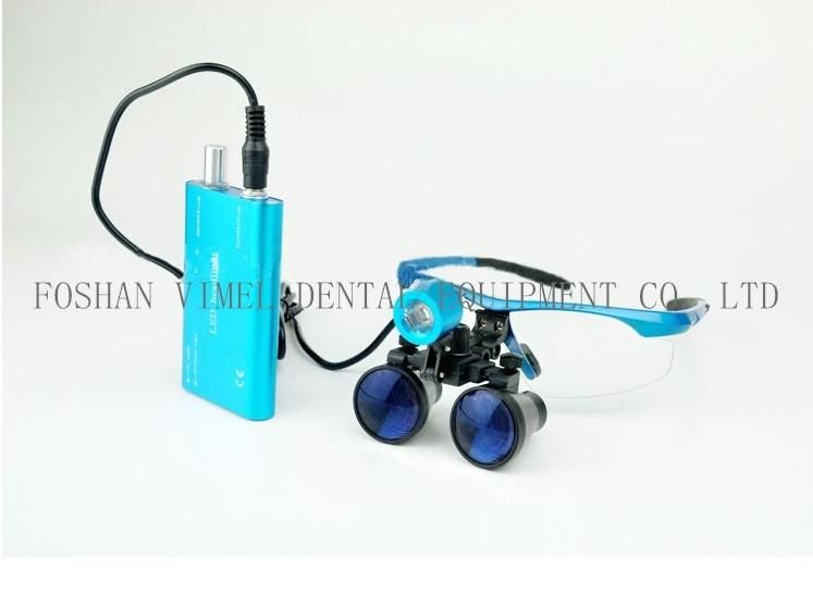 Dental Loupes Surgical Binocular Loupe Magnifier Head Light 2.5X 3.5X