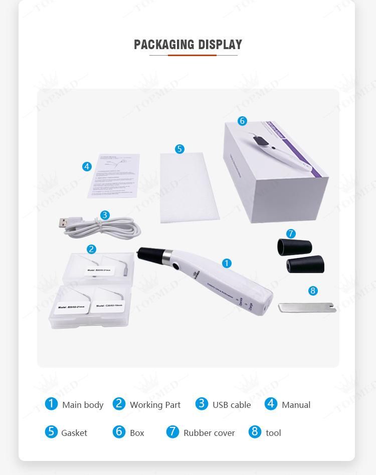 Ultra X Cordless Dental Sonic Irrigator Dentistry Endo File Sonic Activator