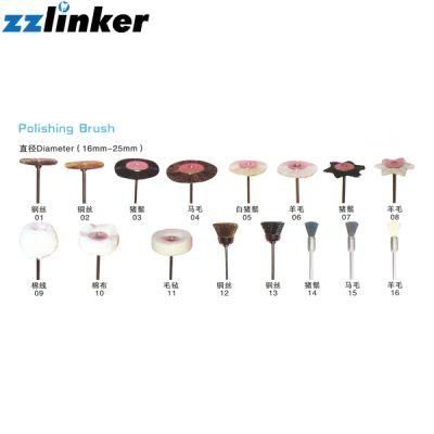 Lk-P21-2 HP Polishing Brush Dental Cloth Polishing Wheel