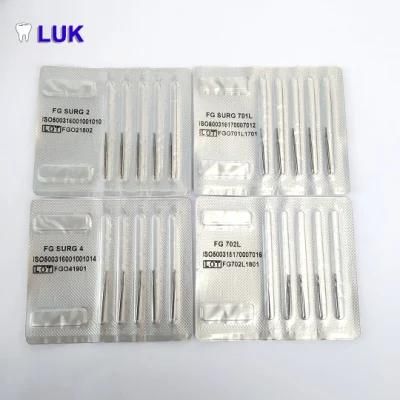 Hot Sale Dental Equipment Tungsten Carbide Burs Fg Surgical