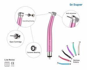 Low Weight Colorized Dental Handpiece Dental Air Turbine Handpiece