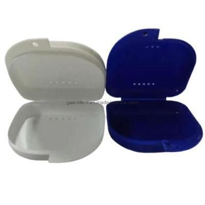 Factory Wholesale Plastic Dental Retainer Case Travel Mouthguard Container Box