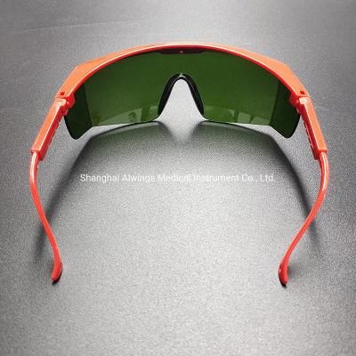 Black Lens Red Legs UV Protective Safety Glasses