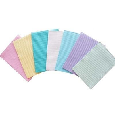 Wholesale Manufacture Dental Material Waterproof Disposable Dental Bibs