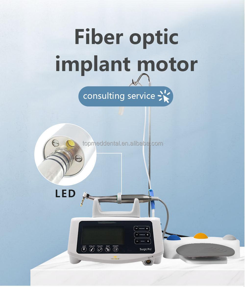 Hot Selling Dental Implant Motor with Fiber Optic for Clinic