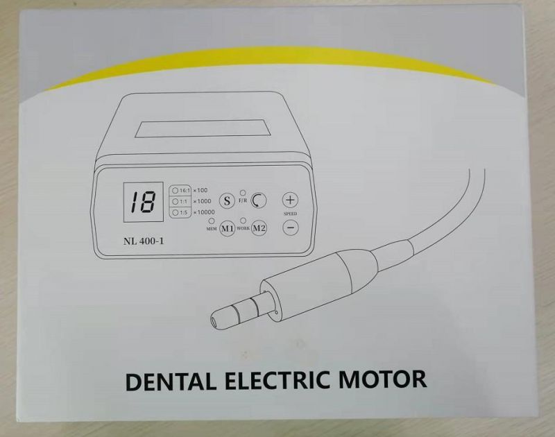 Dental Electric Motor Electric Dental Electric Internal Spray Micro Endo Motor with 1: 5 Increasing High Speed