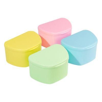 Fashion Style Denture Case Portable Denture Case Container