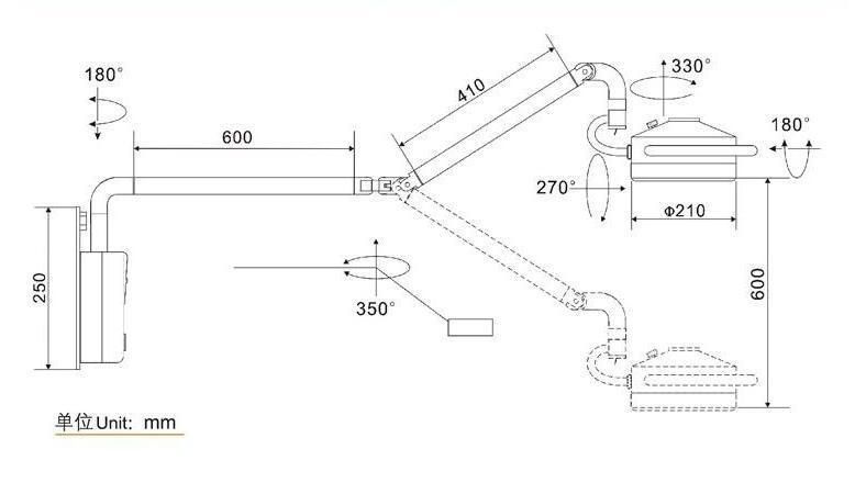 36W LED Dental Lamp Examination Exam Light Operating Lamp