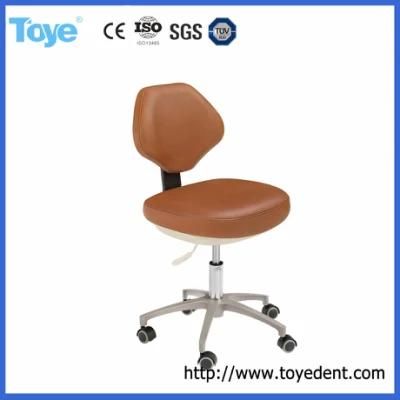 Metal Base Dentist Chair Doctor Stool Assistant for Dental Unit Chair