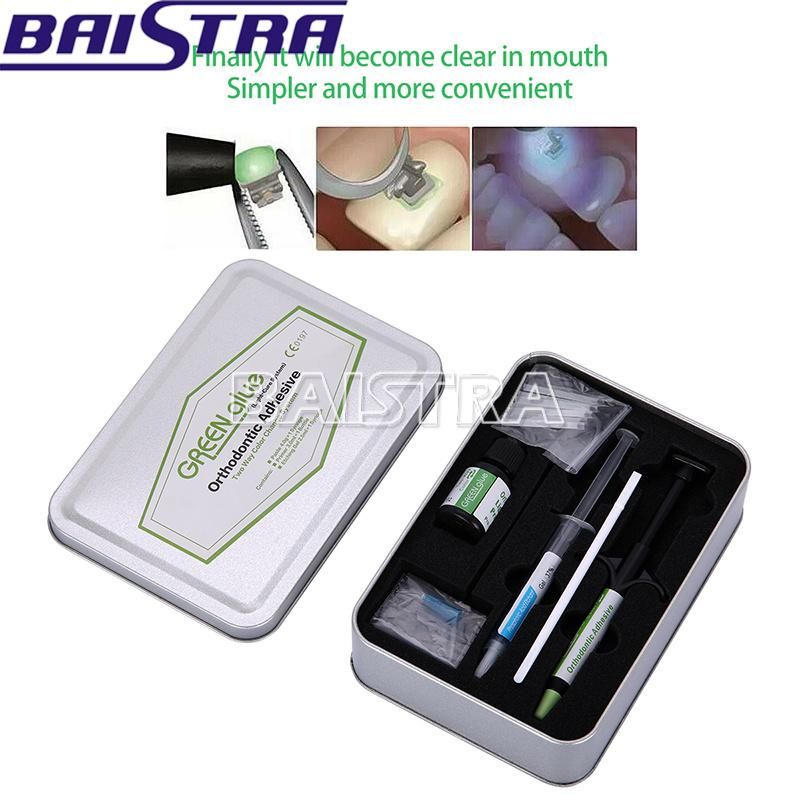 High Quality Orthodontic Green Glue Light Cure Dental Adhesive Bonding