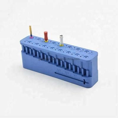 Dental Mini Endo Measuring Autoclavable Endodontic Block Files Plastic Endo Ruler