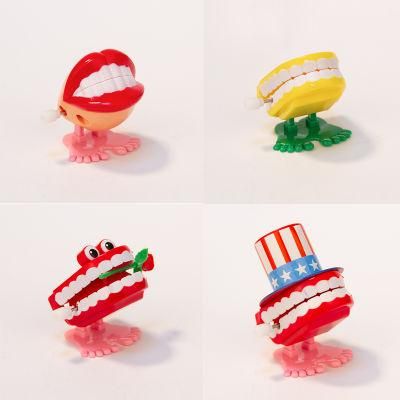 Chattering Dental Wind up Toy Walking Teeth Practical Joke Toys