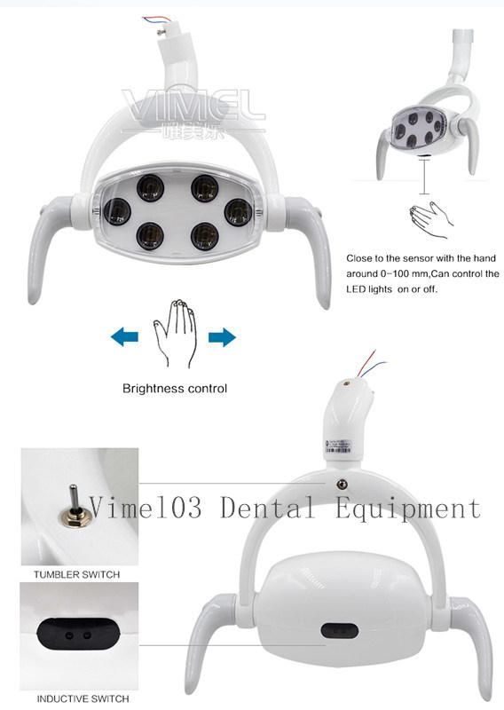 Dental Operating Oral Lamp LED Light Induction for Dental Chair