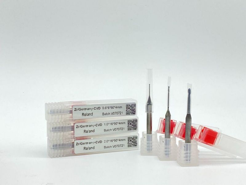 Dental Roland Milling Burs Zirconia Wax PMMA for Dental Lab