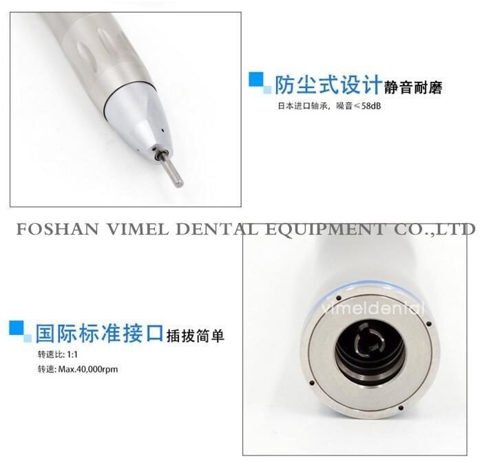 Dental Inner Channel Low Speed Handpiece 1: 1