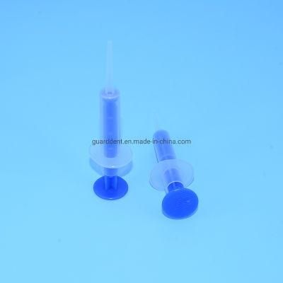 Dental Impression Irrigation Syringes Etch Syringe Clear Color 5ml
