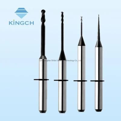 Cadcam Carbide Milling Burs Cutting Zirconia PMMA Dental Tools Yenadent