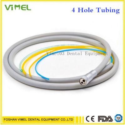 4-Holes Dental Handpiece Hose Tube for Dental Air Turbine Handpiece