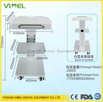 Dental Trolley Mobile Tray Table for Dentists Type