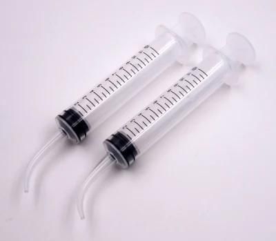 Disposable Medical Dental Curved Utility Syringes of 5ml