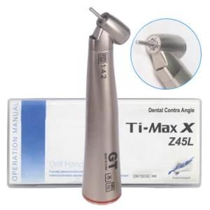 Fg Burs 45 Degree Against Angle 1: 1.42 Fiber Optic Lab Low Speed Dental Handpiece