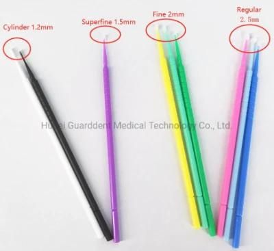 Bendable Tips Disposable Dental Micro Brush Micro Applicator Regular, Fine, Super Fine