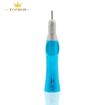 Medical Equipment 1: 1 Low Speed Handpiece External Water Colorful Dental Straight Handpiece