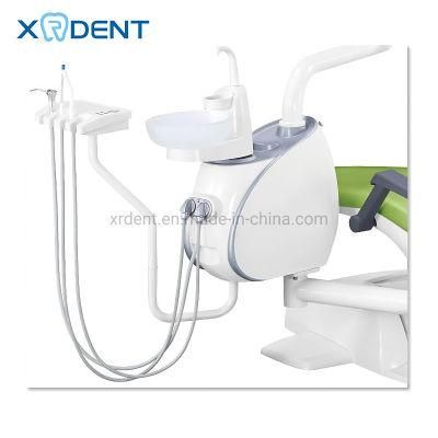 Factory Supply Royal Dental Chair High Performance Hanging Hose Tray Full Function Control Panel with 13 Buttons Built-in X-ray Film Viewer