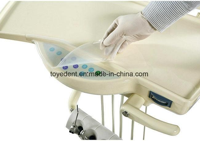 Double 3-Way Syringe Dental Chair Unit with Good Price