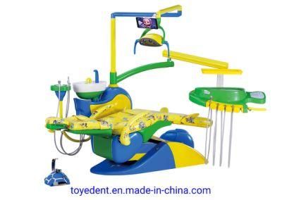 Colorful Adjustable Pediatric Dental Unit Full Functions Dental Chair