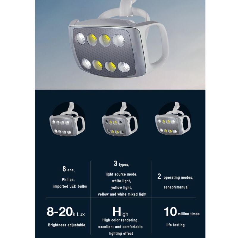 Innovative LCD Digital Display Integral Treatment Dental Chair