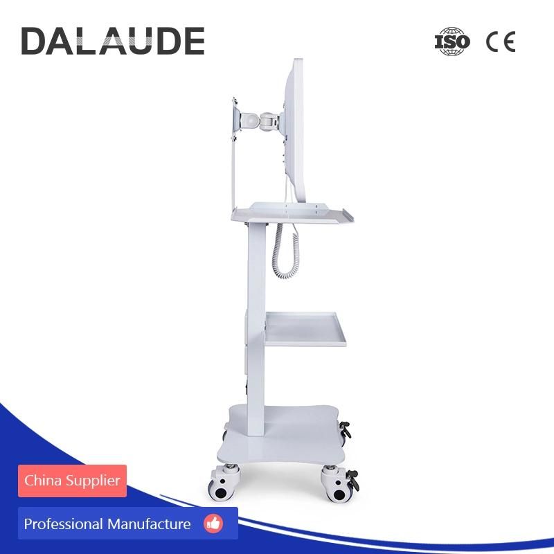 Metal Trolley with Socket and 3 Layers Dental Equipment