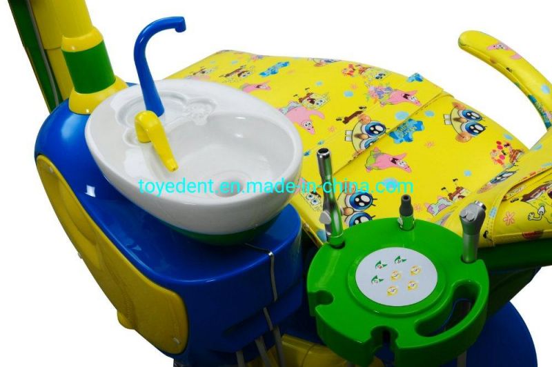 Colorful Adjustable Pediatric Dental Unit Full Functions Dental Chair