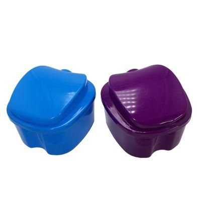 Portable Orthodontic Aligner Cleaning Case Dental Retainer Box