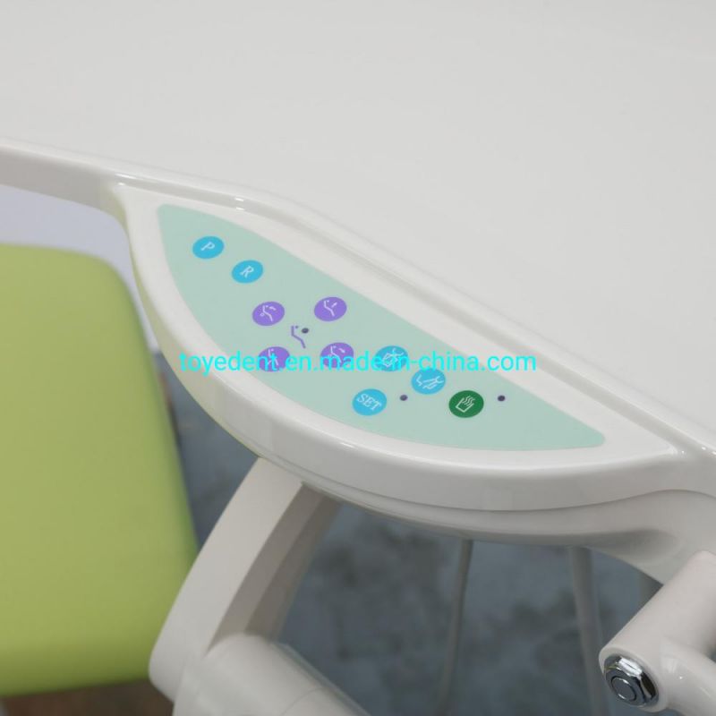 Dental Equipment Unit Economic Model Dental Chair with LED Sensor Lamp