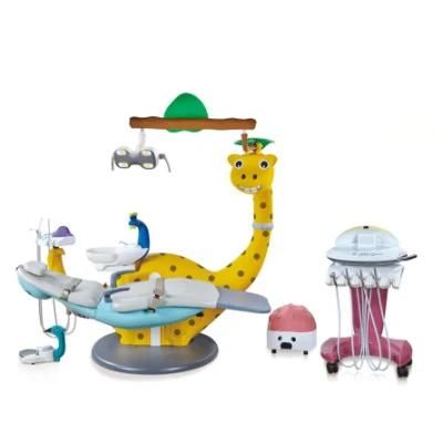 Cartoon Children Dental Unit Dental Professional Pediatric Dental Chair Unit of Dental Clinic Hospital with CE