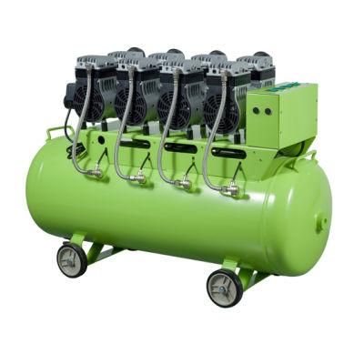 120L Silent Dental Oil Less Air Compressor