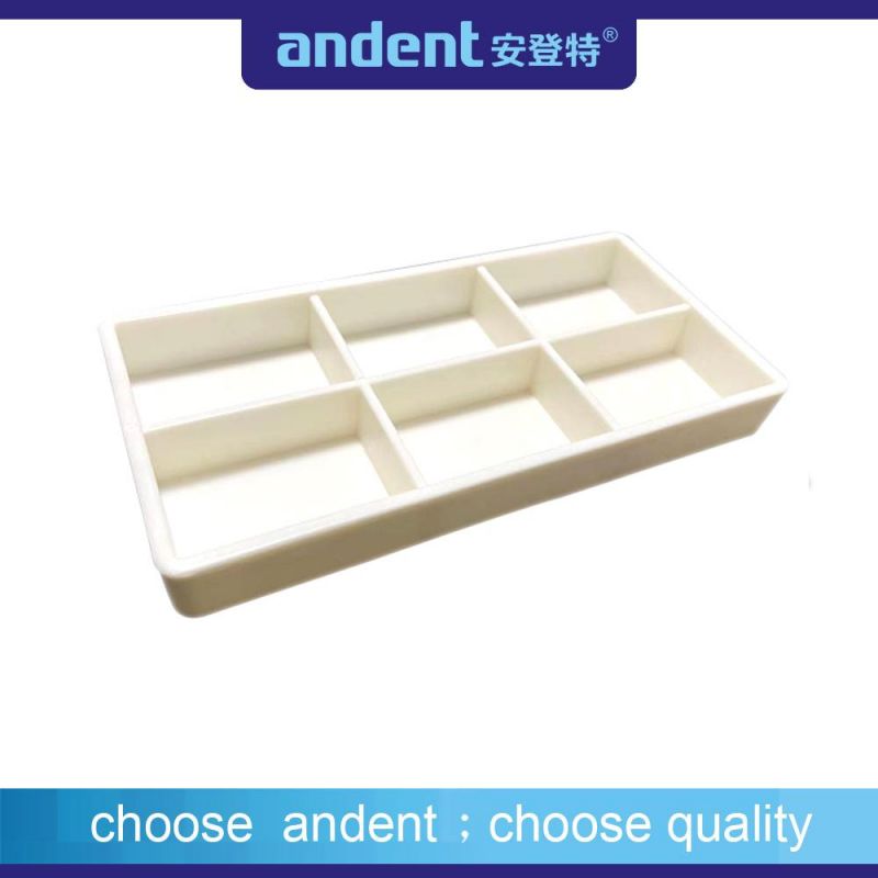 Dental Medical Instrument Tray Kit with White and Blue Color