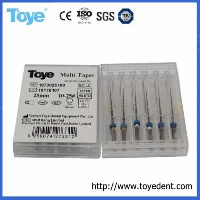 Dental Multi Taper File Root Canal Endodontic Niti Rotary File